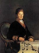 Francisco de goya y Lucientes Portrait of Juan Antonio Cuervo Sweden oil painting artist